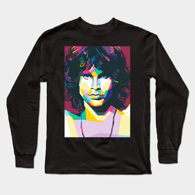 Rock n roll legend Long Sleeve T-Shirt by Alkahfsmart